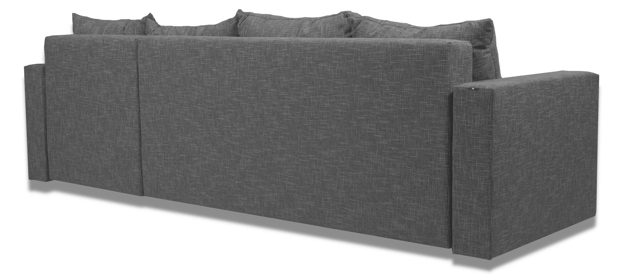 Kampinė sofa Lugan+, šviesiai pilka цена и информация | Minkšti kampai | pigu.lt