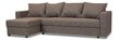 Kampinė sofa Lugan+, Tamsaus smėlio spalvos kaina ir informacija | Minkšti kampai | pigu.lt