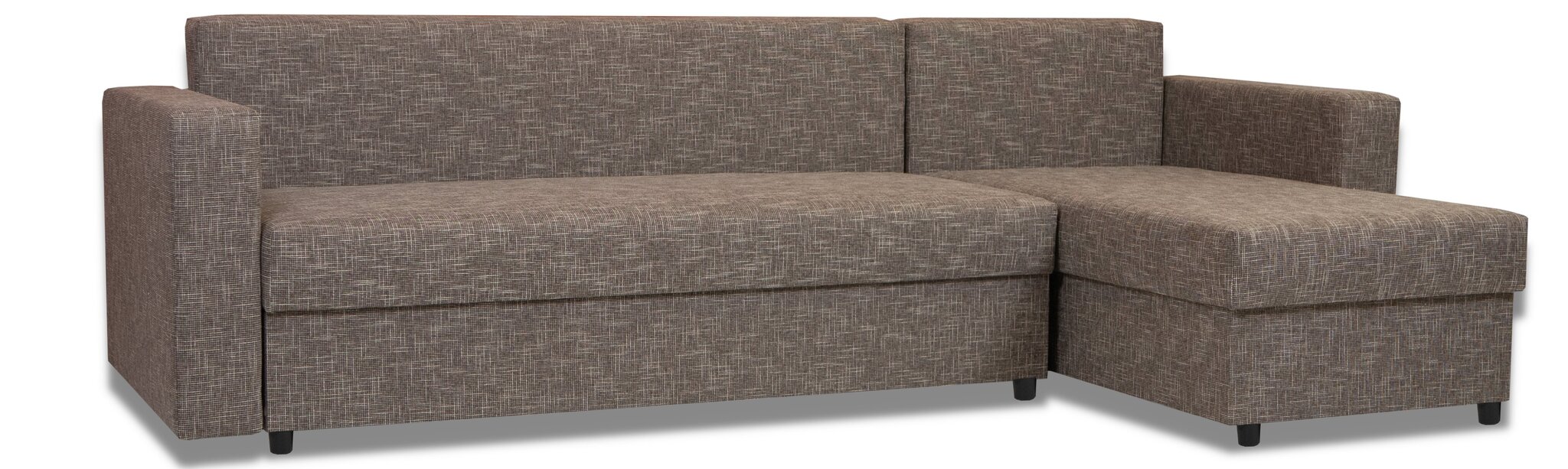 Kampinė sofa Lugan+, Tamsaus smėlio spalvos kaina ir informacija | Minkšti kampai | pigu.lt