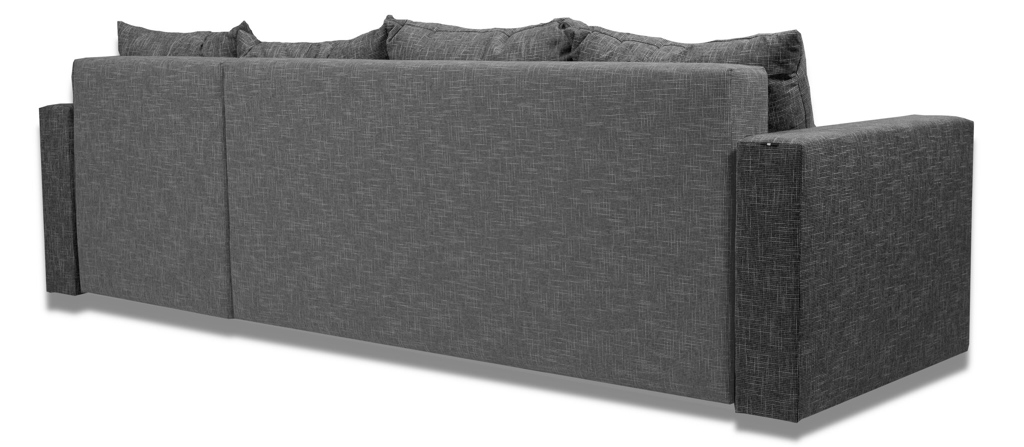 Kampinė sofa Lugan+ XL Kombinuota pilka kaina ir informacija | Minkšti kampai | pigu.lt