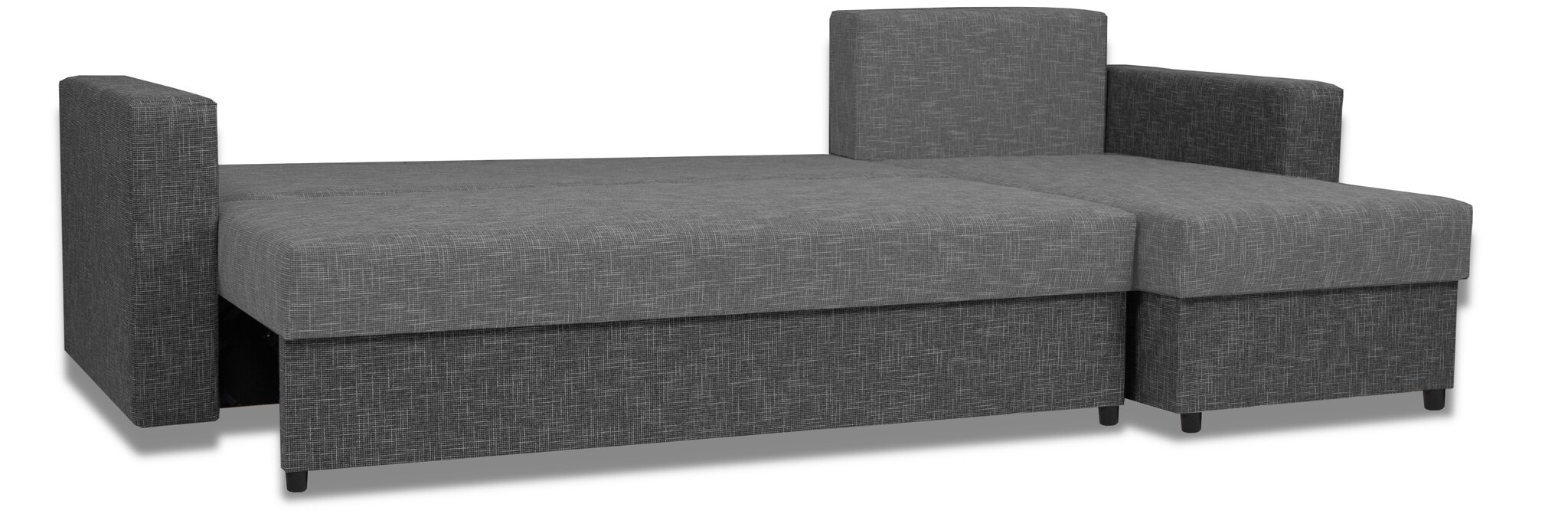 Kampinė sofa Lugan+ XL Kombinuota pilka kaina ir informacija | Minkšti kampai | pigu.lt