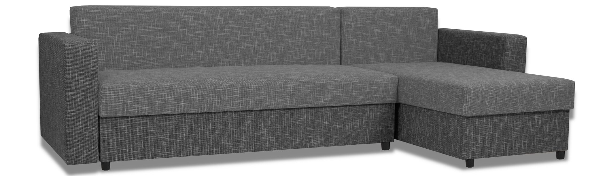 Kampinė sofa Lugan+ XL Kombinuota pilka kaina ir informacija | Minkšti kampai | pigu.lt