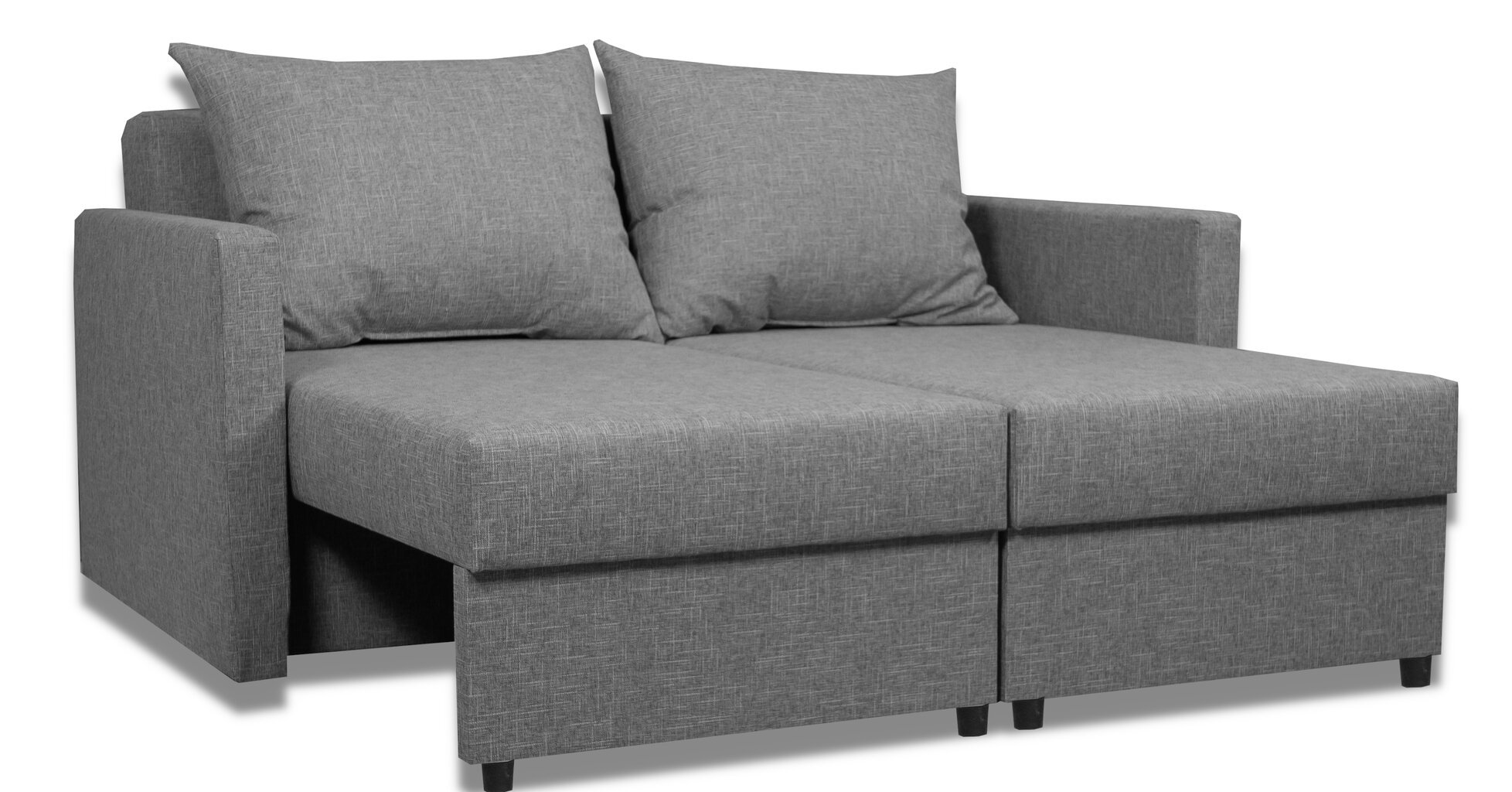 Modulinė sofa Mira 2X Šviesiai pilka цена и информация | Sofos | pigu.lt