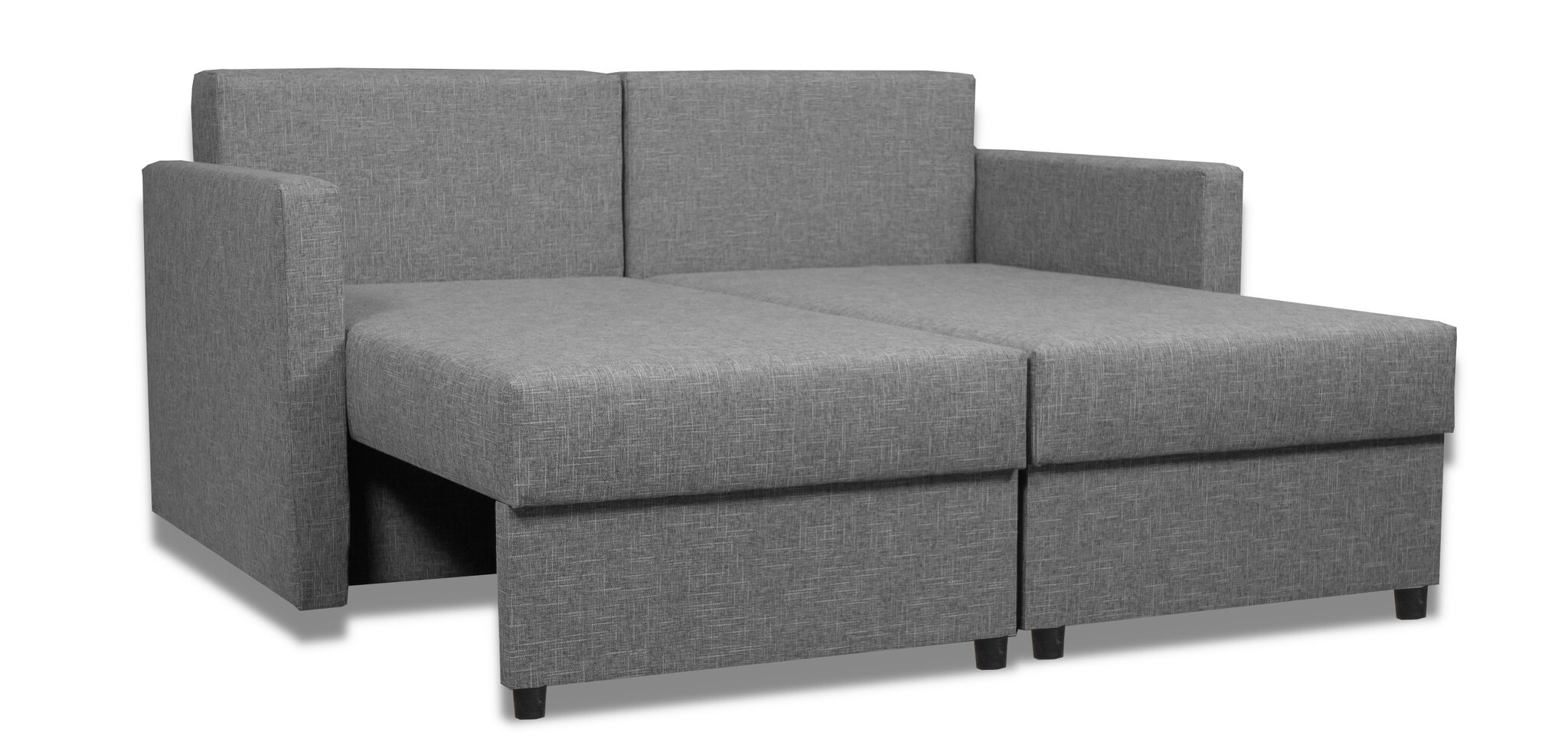 Modulinė sofa Mira 2X Šviesiai pilka kaina ir informacija | Sofos | pigu.lt