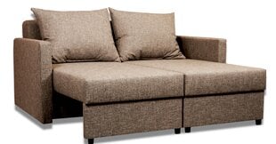 Модульный диван Mira 2X, темно-бежевый цена и информация | Диваны | pigu.lt