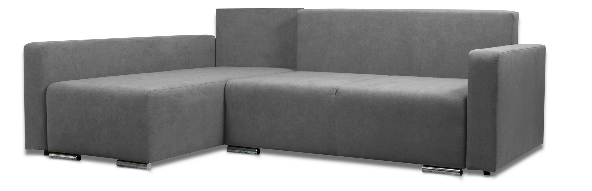Kampinė sofa Megan (dešinė) Šviesiai pilka kaina ir informacija | Minkšti kampai | pigu.lt