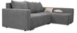 Kampinė sofa Megan (kairėje) Šviesiai pilka цена и информация | Minkšti kampai | pigu.lt