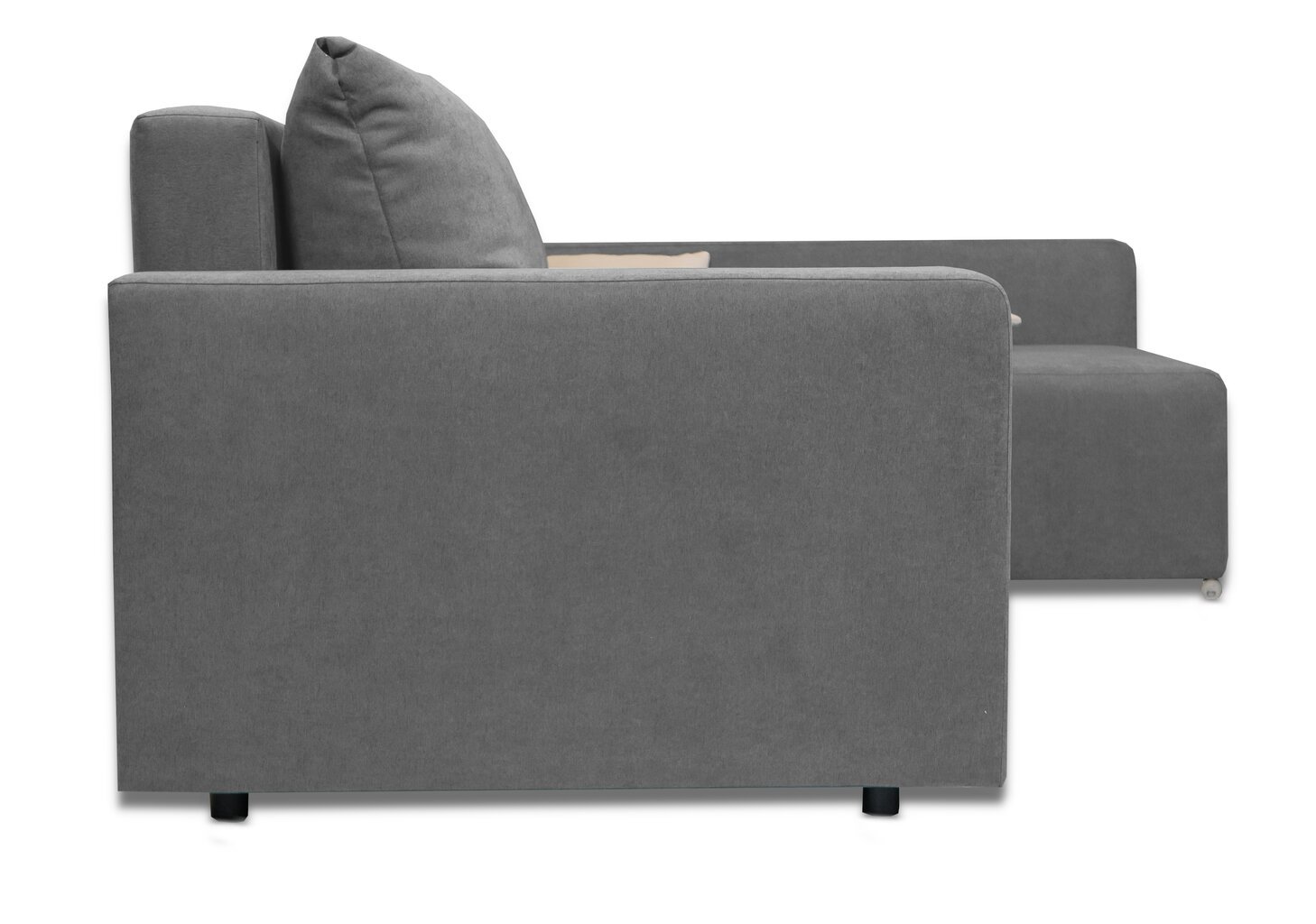 Kampinė sofa Megan (kairėje) Šviesiai pilka цена и информация | Minkšti kampai | pigu.lt