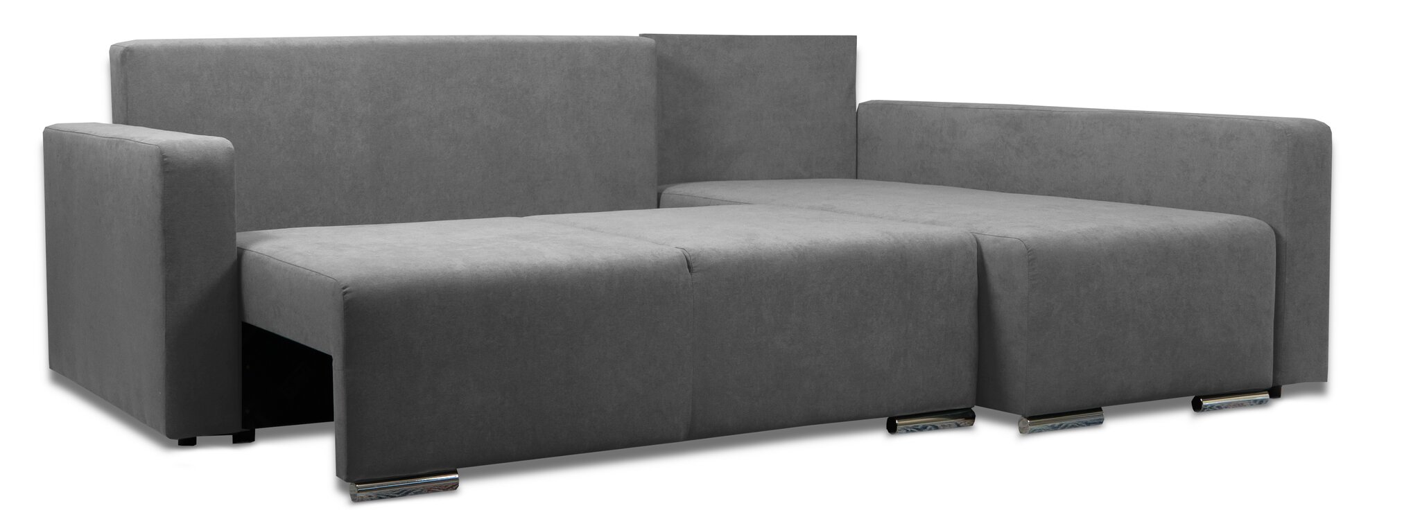 Kampinė sofa Megan (kairėje) Šviesiai pilka цена и информация | Minkšti kampai | pigu.lt