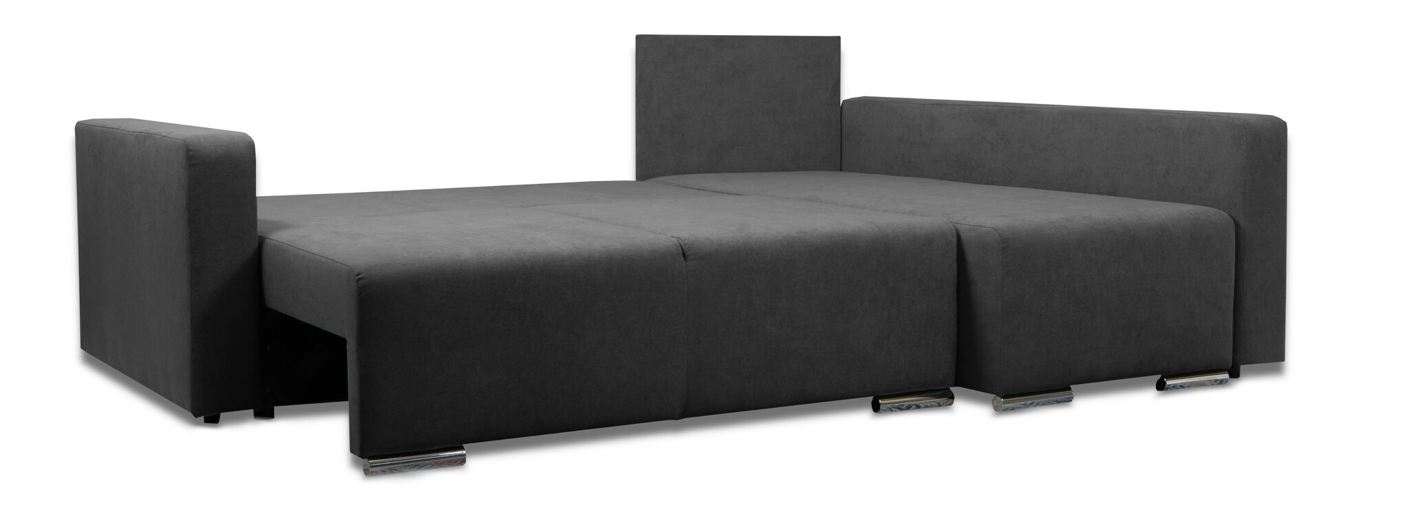 Kampinė sofa Megan (kairėje) Tamsiai pilka цена и информация | Minkšti kampai | pigu.lt