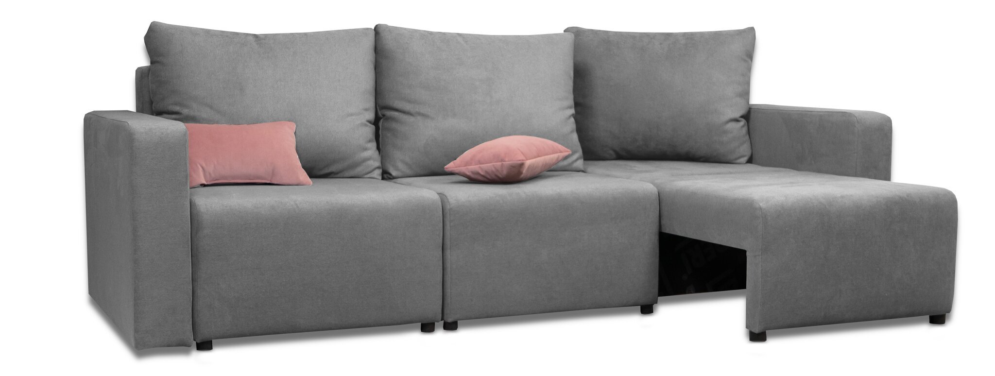 Modulinė sofa Modul 2400 Šviesiai pilka цена и информация | Sofos | pigu.lt