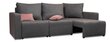 Modulinė sofa Modul 2400 Tamsiai pilka kaina ir informacija | Sofos | pigu.lt