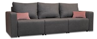 Modulinė sofa Modul 2400 Tamsiai pilka kaina ir informacija | Sofos, sofos-lovos | pigu.lt