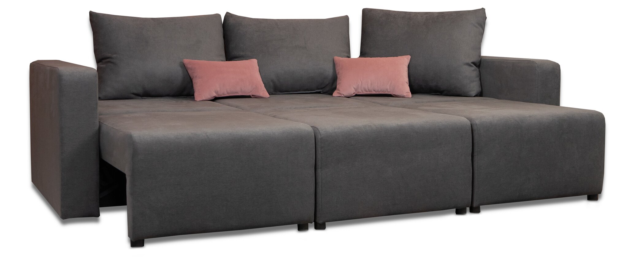 Modulinė sofa Modul 2400 Tamsiai pilka kaina ir informacija | Sofos | pigu.lt