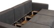 Modulinė sofa Modul 2400 Tamsiai pilka kaina ir informacija | Sofos | pigu.lt