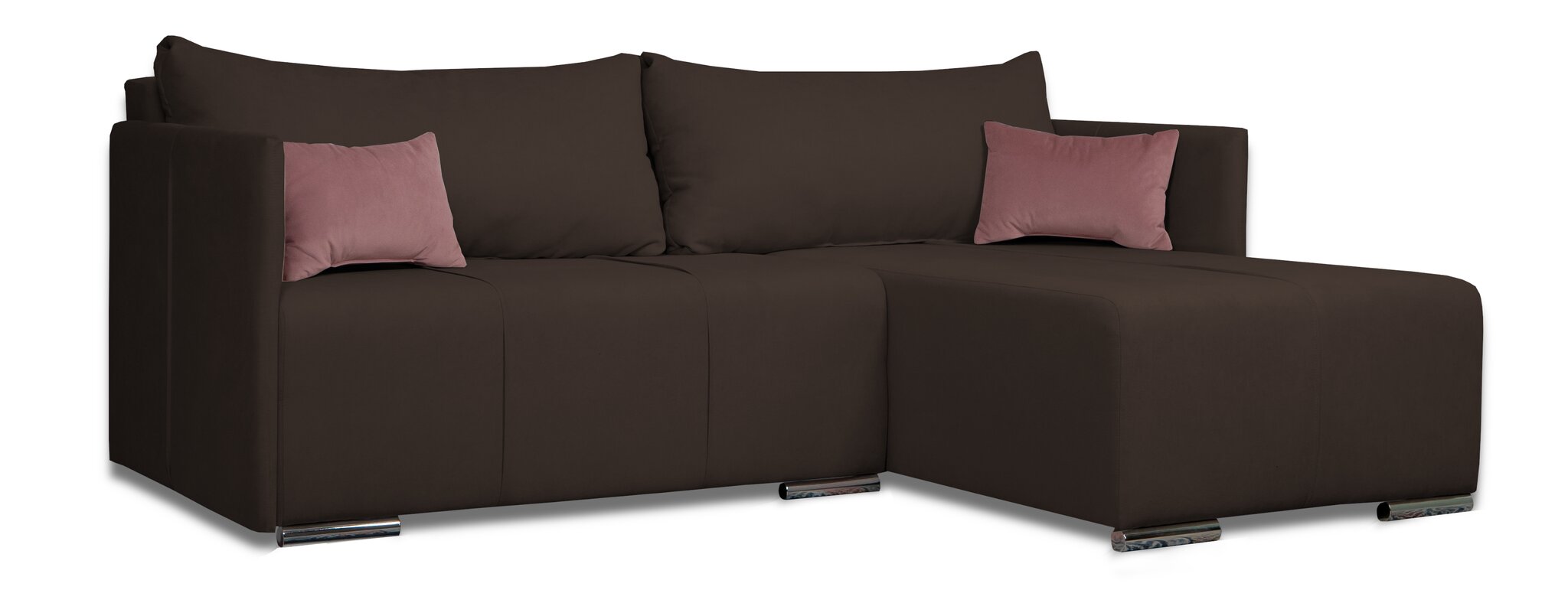 Kampinė sofa Deka-Sturis BROWN цена и информация | Minkšti kampai | pigu.lt