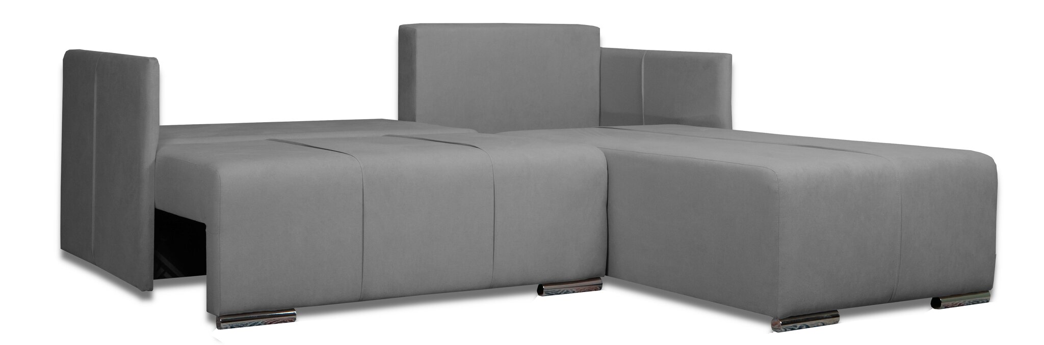 Kampinė sofa Deka-Sturis Šviesiai pilka kaina ir informacija | Minkšti kampai | pigu.lt