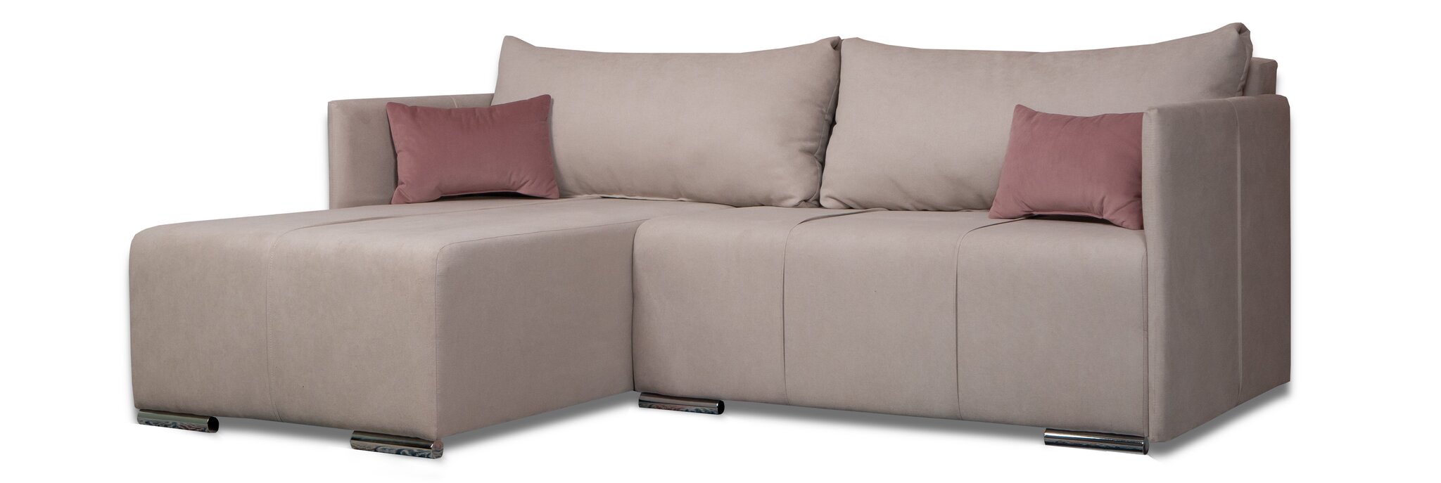 Kampinė sofa Deka-Sturis XL Kremas kaina ir informacija | Minkšti kampai | pigu.lt