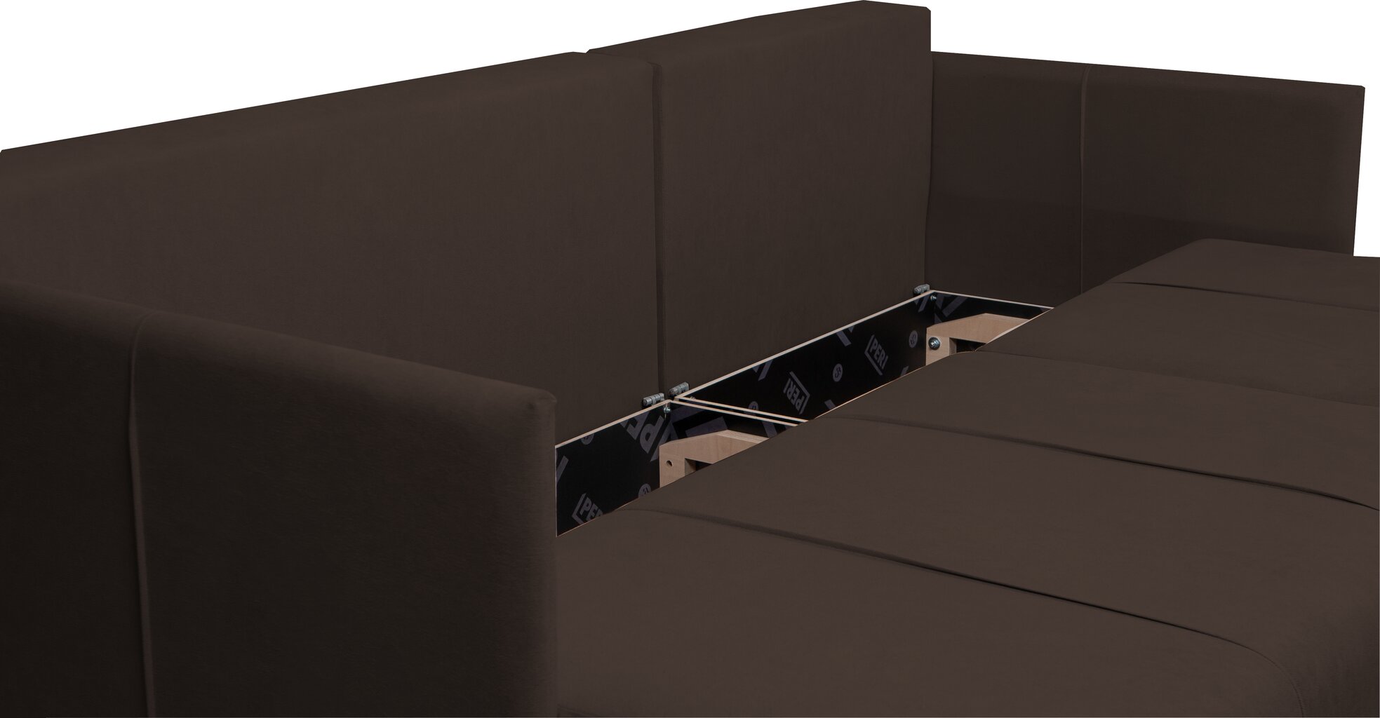 Kampinė sofa Deka-Sturis XL BROWN kaina ir informacija | Minkšti kampai | pigu.lt