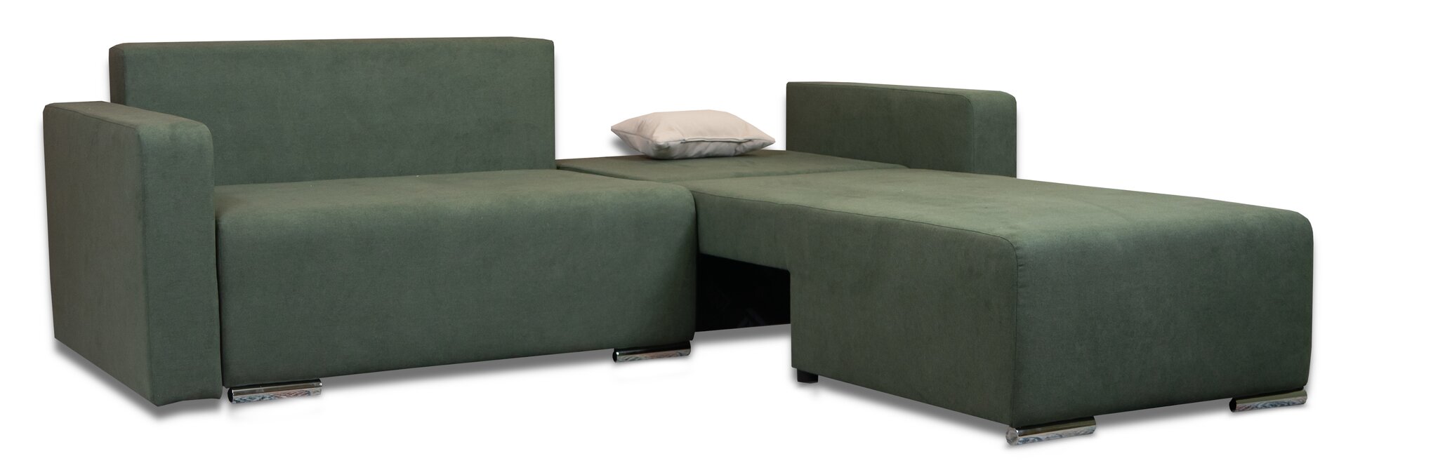Kampinė sofa Deka-Sturis+ Žalias kaina ir informacija | Minkšti kampai | pigu.lt