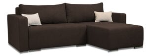 Угловой диван Deka-Sturis+ XL, коричневый цена и информация | Угловые диваны | pigu.lt
