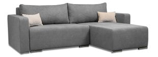 Kampinė sofa Deka-Sturis+ XL Šviesiai pilka kaina ir informacija | Minkšti kampai | pigu.lt