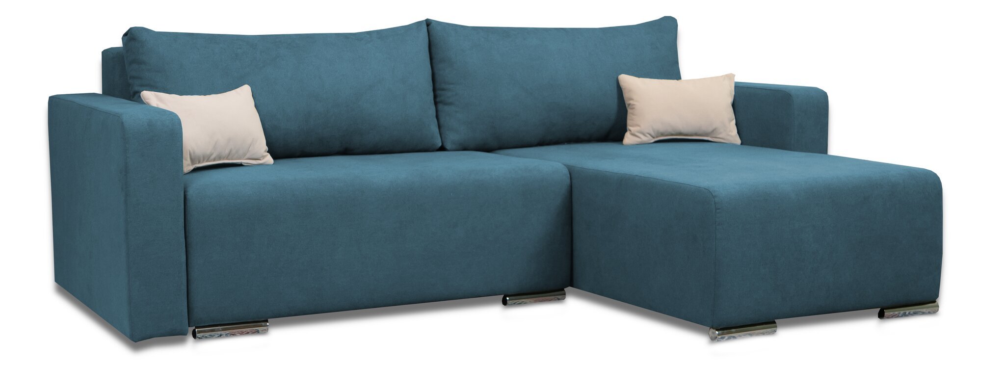 Kampinė sofa Deka-Sturis+ XL Mėlyna цена и информация | Minkšti kampai | pigu.lt