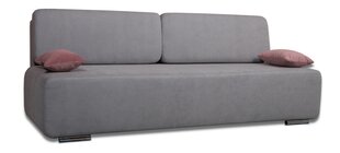 Sofa - lova Ovals Šviesiai pilka kaina ir informacija | Sofos | pigu.lt