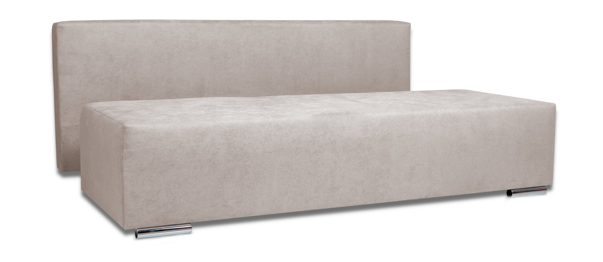 Sofa - lova Kvadrats Kremas kaina ir informacija | Sofos | pigu.lt