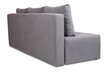 Sofa - lova Kvadrats XL Šviesiai pilka kaina ir informacija | Sofos | pigu.lt
