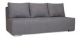 Sofa - lova Kvadrats XL Šviesiai pilka kaina ir informacija | Sofos | pigu.lt