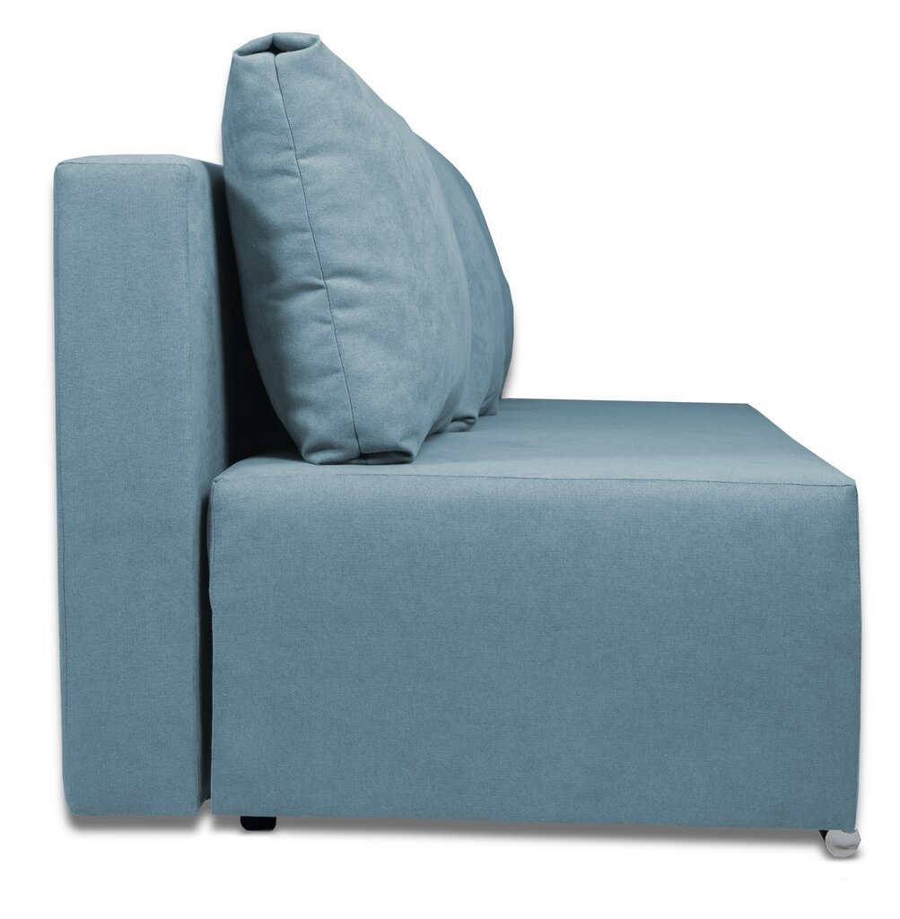Sofa - lova Kvadrats XL Mėlyna kaina ir informacija | Sofos | pigu.lt