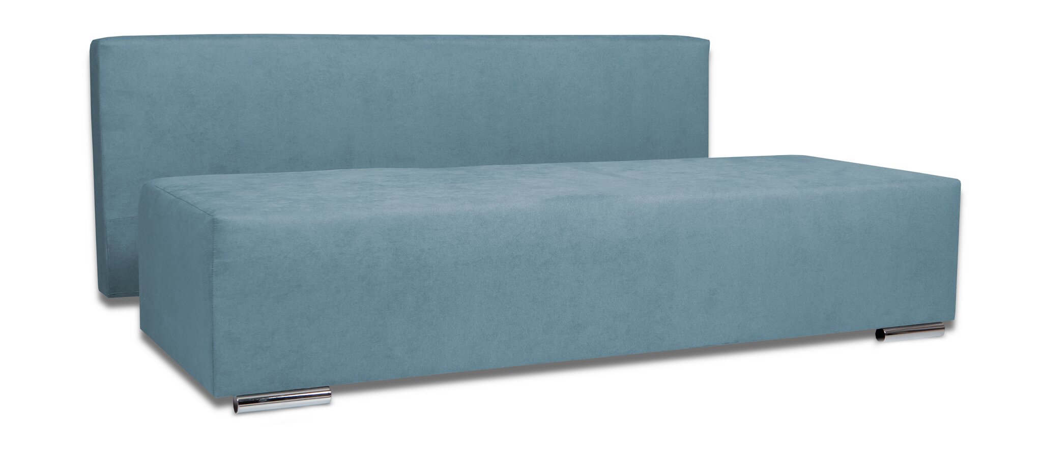 Sofa - lova Kvadrats XL Mėlyna kaina ir informacija | Sofos | pigu.lt