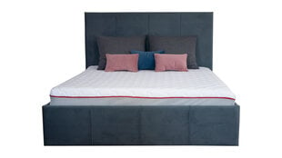 Кровать с ящиком 180см Gulta Stef, серая цена и информация | Кровати | pigu.lt
