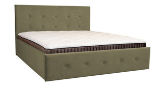 Кровать с ящиком 180см Gulta ar pogām, оливковая цена и информация | Кровати | pigu.lt