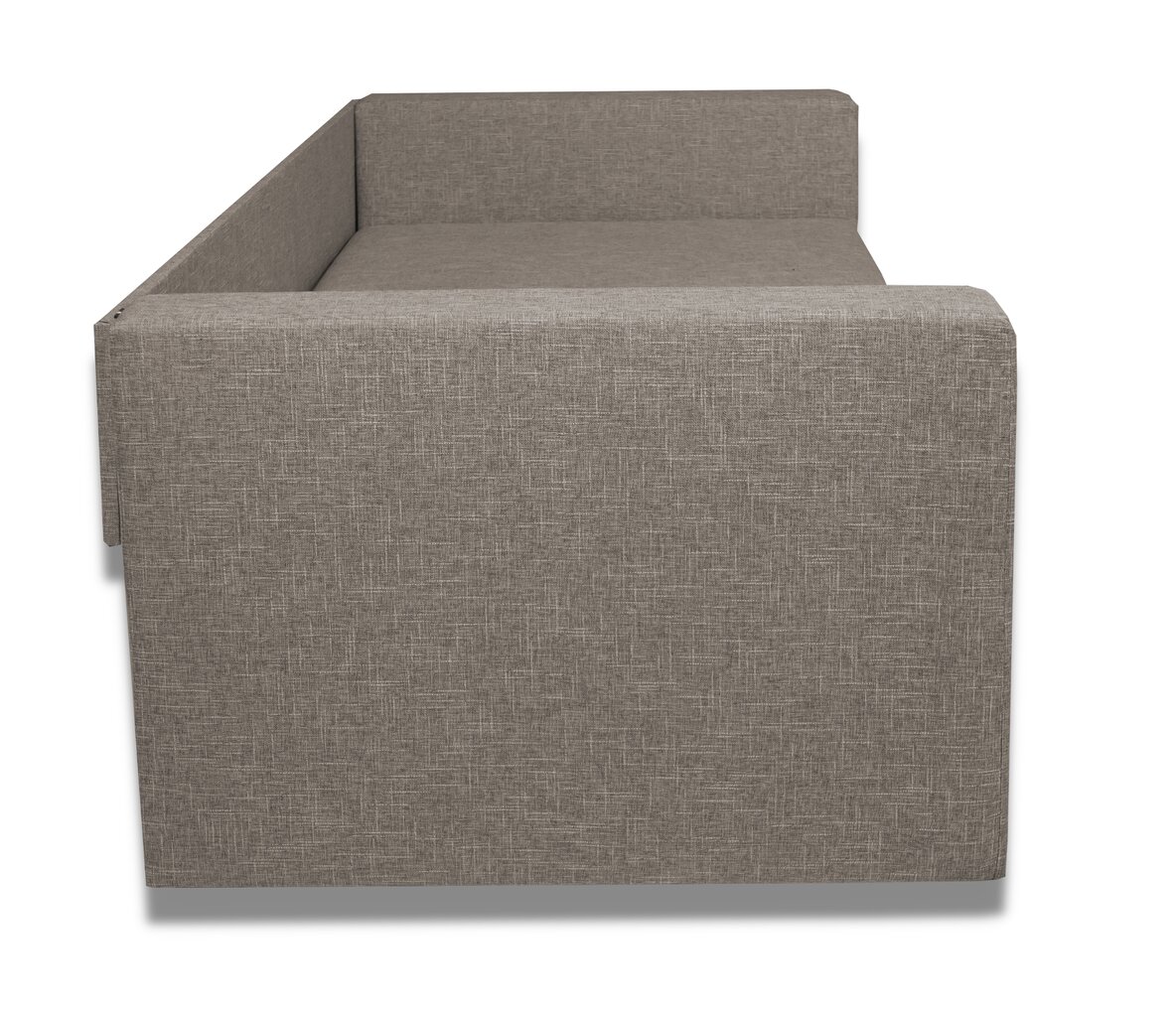 Sofa - lova Tahta Šviesos smėlio spalvos kaina ir informacija | Lovos | pigu.lt