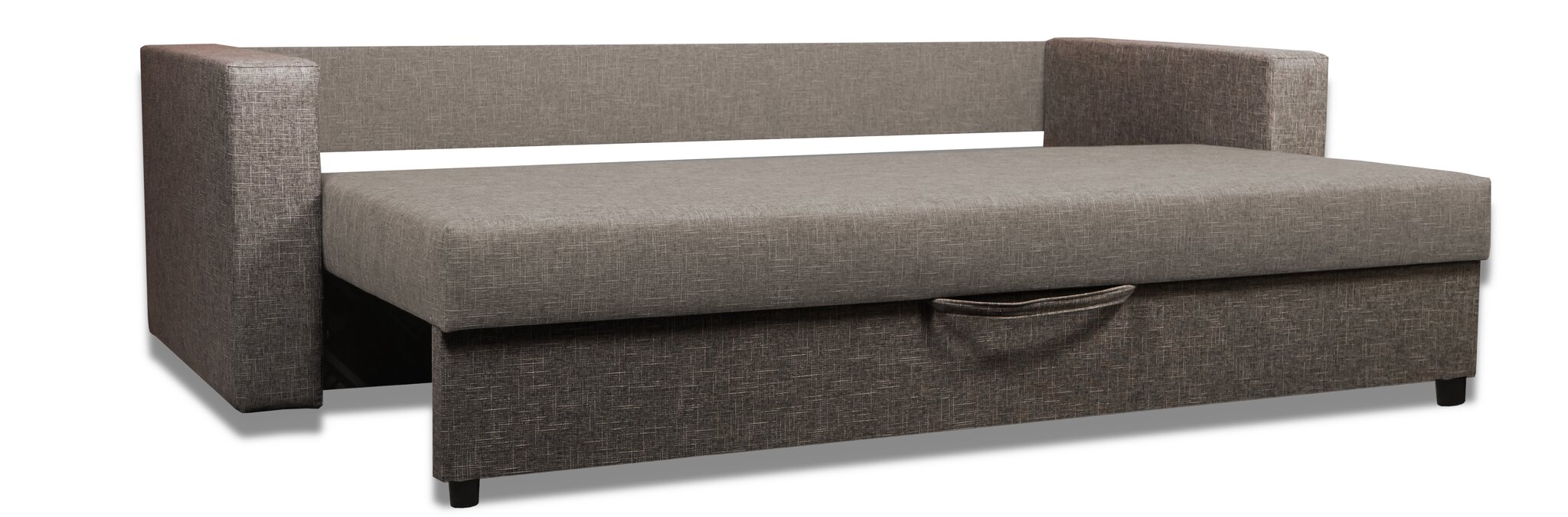 Sofa - lova Tahta Kombinuotas smėlio spalvos kaina ir informacija | Lovos | pigu.lt