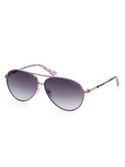 Солнцезащитные женские очки GUESS GU7847 6083B Purple Grey 500085607 цена и информация | Женские солнцезащитные очки, неоновые розовые | pigu.lt