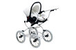 Universalus vežimėlis Scarlett Baby Fashion 3in1, white kaina ir informacija | Vežimėliai | pigu.lt