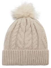 Женская шапка GUESS JEANS Cable Knit Light Grey 563934131 цена и информация | Женские шапки | pigu.lt