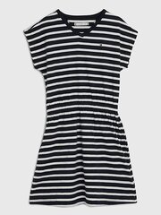 Suknelė mergaitėms Tommy Hilfiger Breton Stripe V-Neck Desert Sky 540125139 kaina ir informacija | Suknelės mergaitėms | pigu.lt