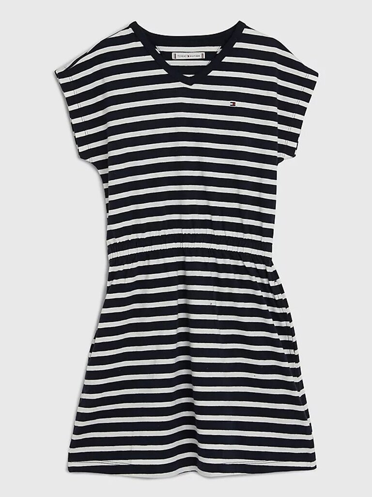 Детское платье TOMMY HILFIGER Breton Stripe V-Neck Desert Sky 540125139  цена | pigu.lt