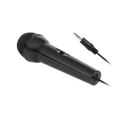 Kondensatorinis mikrofonas, 3,5 lizdas kaina ir informacija | Mikrofonai | pigu.lt