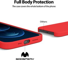 Чехол Mercury Silicone Case Samsung A346 A34 5G красный цена и информация | Чехлы для телефонов | pigu.lt