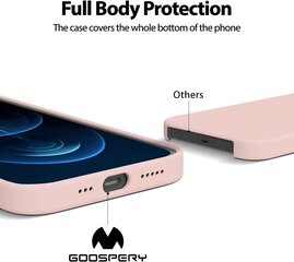 Чехол Mercury Silicone Case Samsung A346 A34 5G розовый песок цена и информация | Чехлы для телефонов | pigu.lt