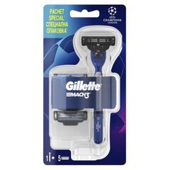 Skustuvas Gillette Fusion Proglide, 1+5 vnt kaina ir informacija | Skutimosi priemonės ir kosmetika | pigu.lt