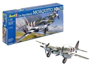 Surenkamas modelis De Havilland Mosquito Mk.IV Revell, 04758 kaina ir informacija | Konstruktoriai ir kaladėlės | pigu.lt