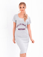 Ночная рубашка Edoti ULR173, серая цена и информация | Женские пижамы, ночнушки | pigu.lt