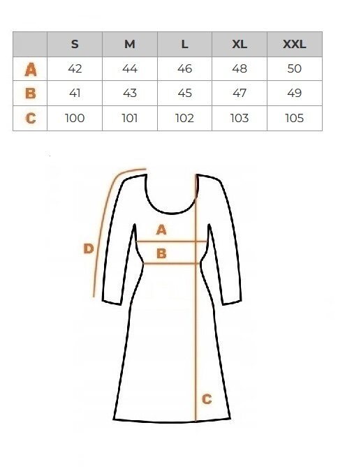 Pižamos moterys naktiniai marškiniai Edoti ULR173 pilka kaina ir informacija | Naktiniai, pižamos moterims | pigu.lt