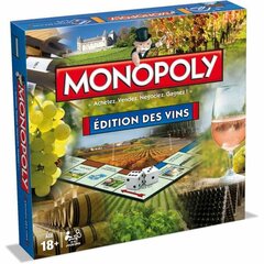 Stalo žaidimas Winning Moves Monopoly Editions des vins, FR kaina ir informacija | Stalo žaidimai, galvosūkiai | pigu.lt
